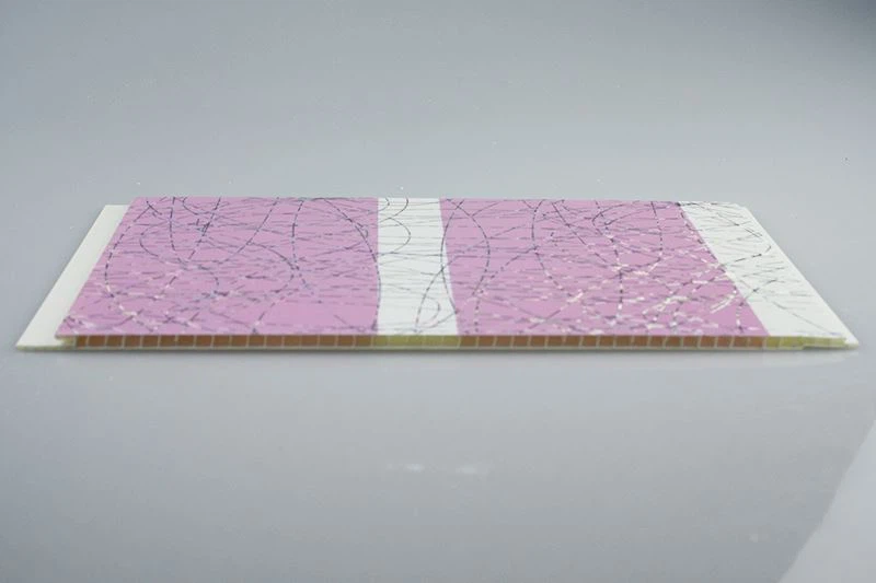 Hot stamping PVC wall panel