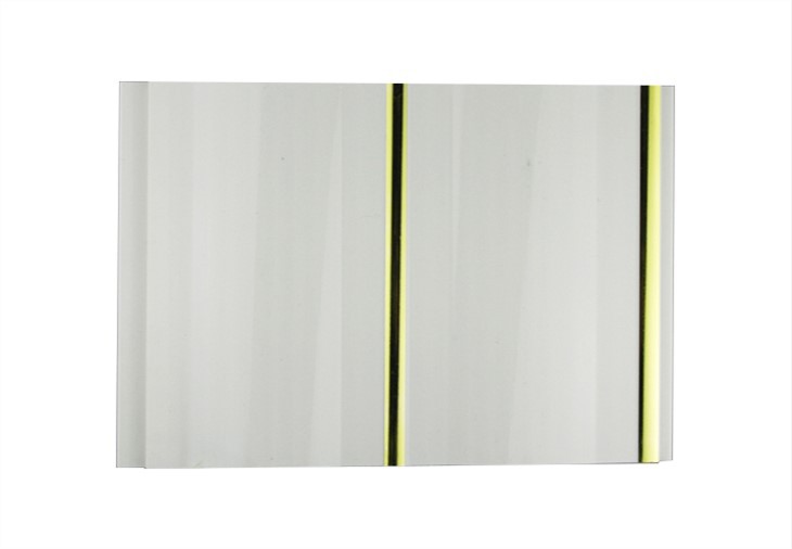 Pure white PVC panel for wall decoration