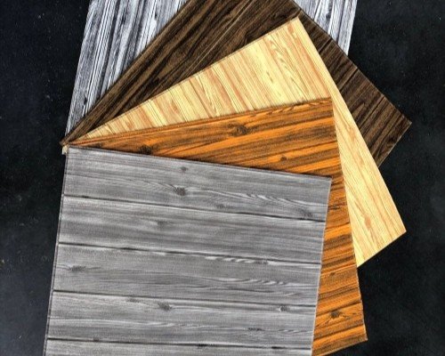 Factory directly sale wood series foam wall sticker